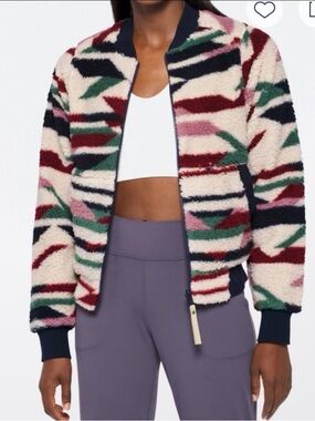 Prana Polar Escape Reversible Bomber Jacket